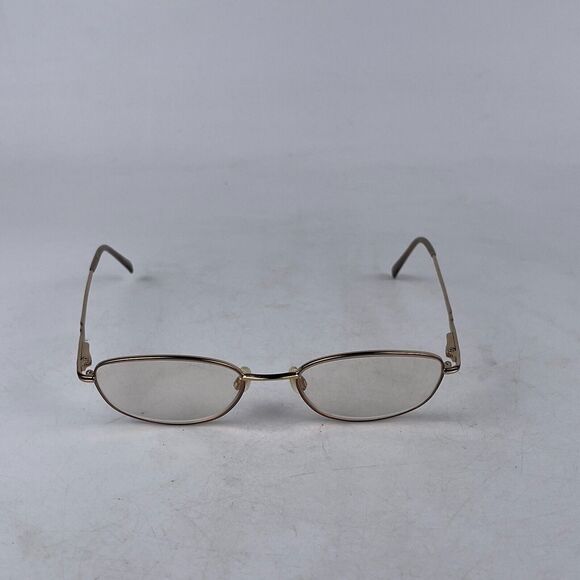 ARISTAR by CHARMANT 6867 Eyeglasses Frame Women Gold Metal Full Rim 52-18-140 - Picture 2 of 13
